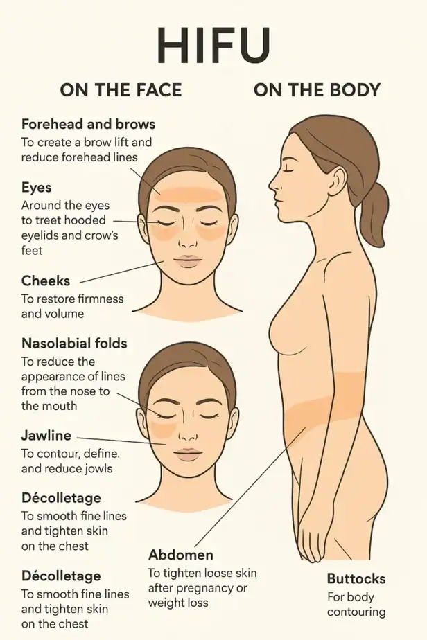 HIFU non-surgical facelift treatment Brighton and Hove